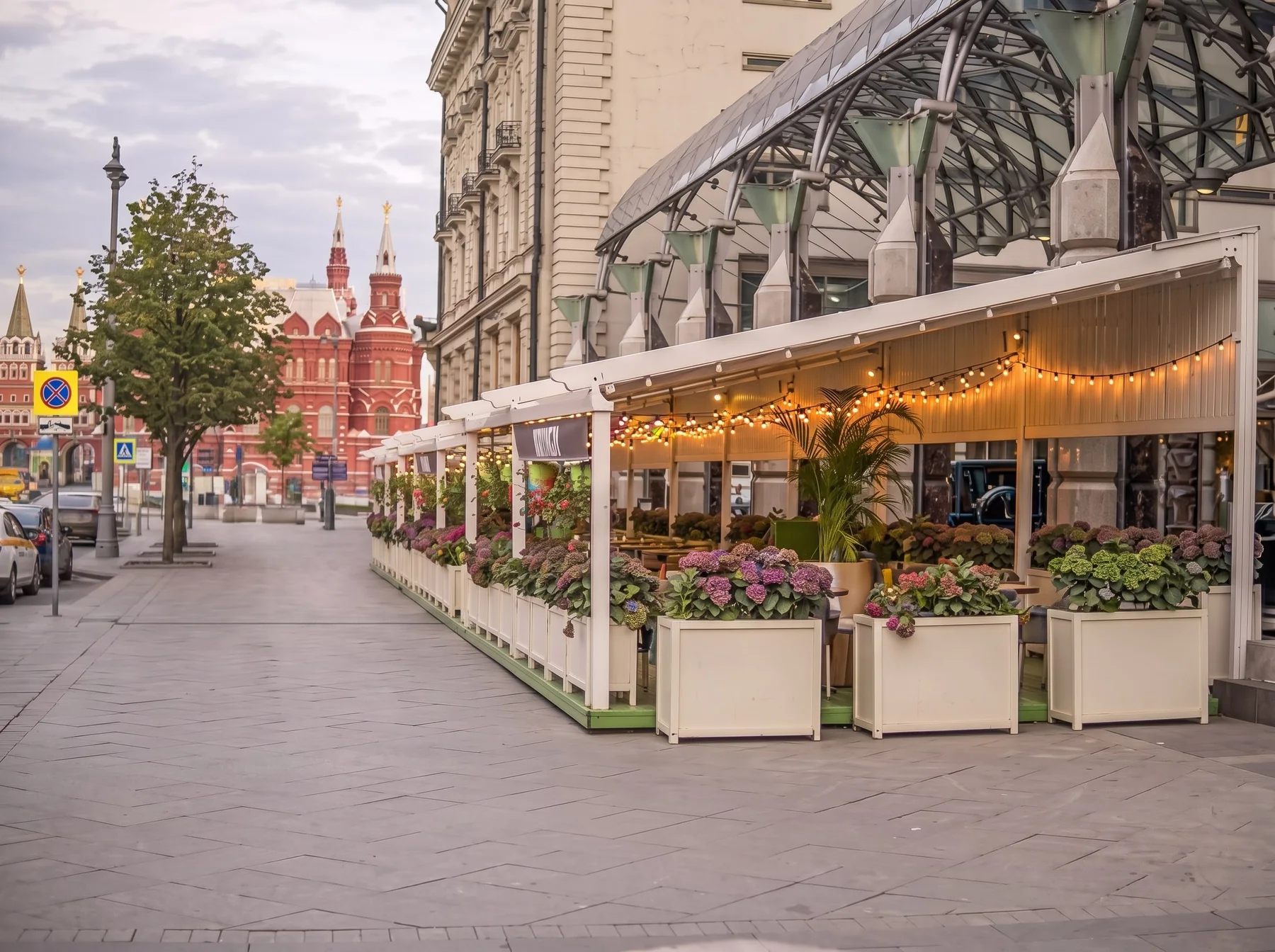 Пергола ресторана